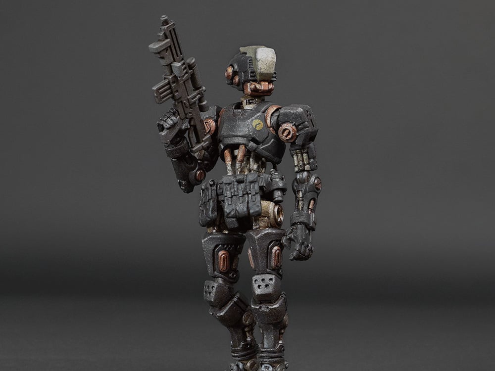 Acid Rain FAV-A135 Abaddon Simupuppet P4 1/18 Scale Action Figure