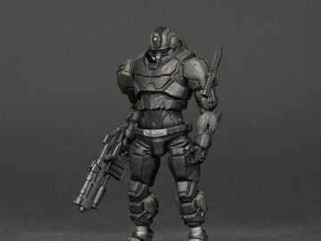 Acid Rain B2Five Marine Sieger Stronghold ST2M Set