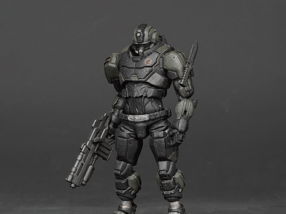 Acid Rain FAV-A136 Abaddon Reborn Trooper 1/18 Scale Action Figure Gallery Image 1