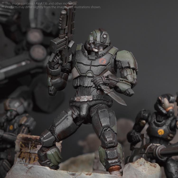 Acid Rain FAV-A136 Abaddon Reborn Trooper 1/18 Scale Action Figure Gallery Image 9