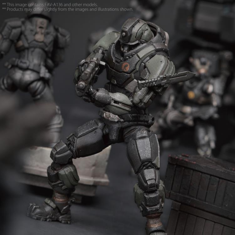 Acid Rain FAV-A136 Abaddon Reborn Trooper 1/18 Scale Action Figure Gallery Image 6