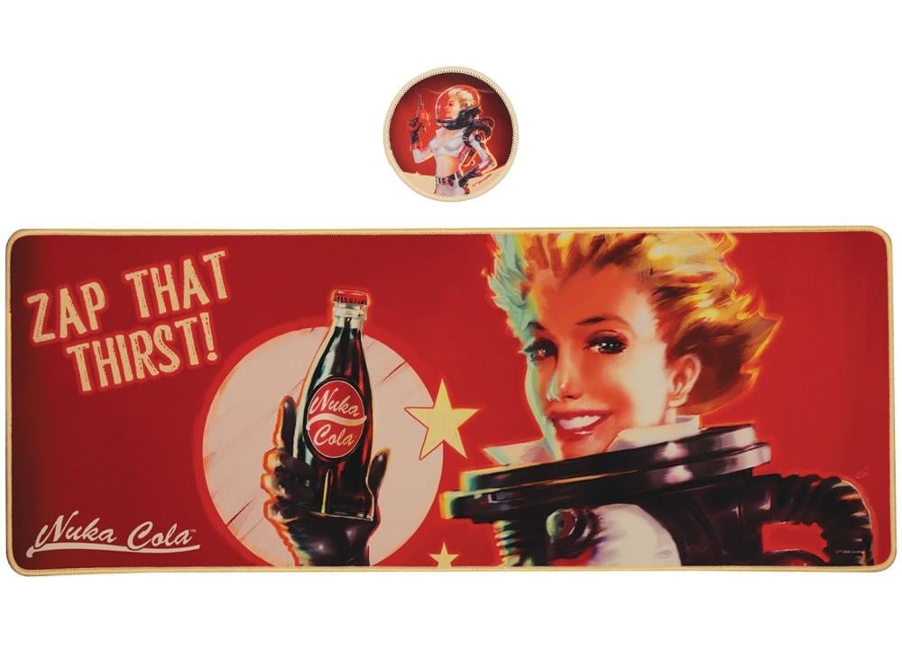 Fallout Nuka Cola クリスマスツリー スカート Fallout Nuka Cola XL Desk Pad and Coaster Set