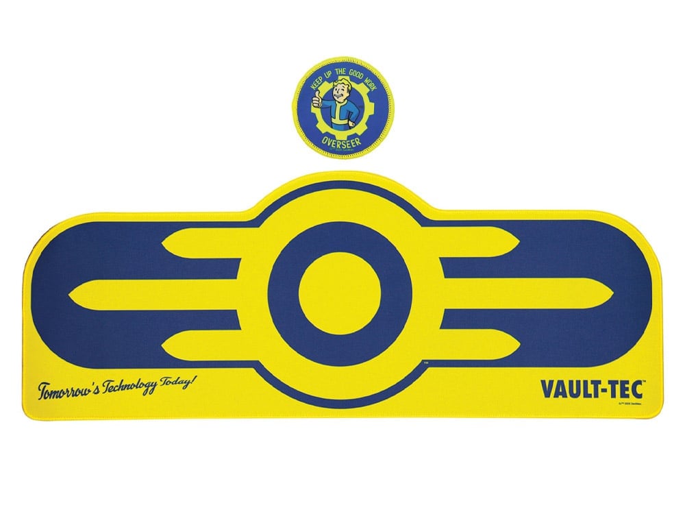 Fallout Vault-Tec XL Desk Pad and Coaster Set