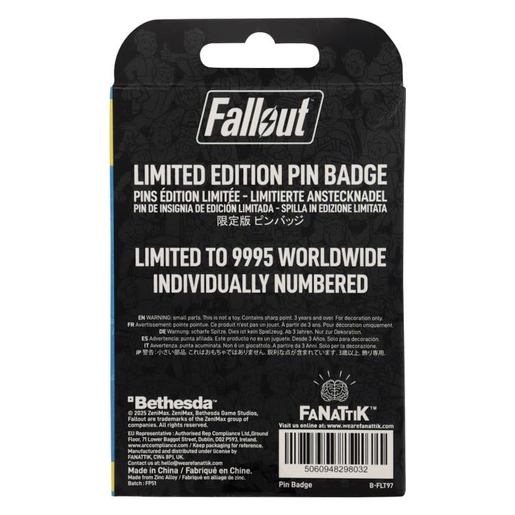 Fallout Vault Boy Limited Edition Enamel Pin Badge Gallery Image 7