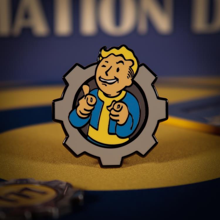 Fallout Vault Boy Limited Edition Enamel Pin Badge Gallery Image 3