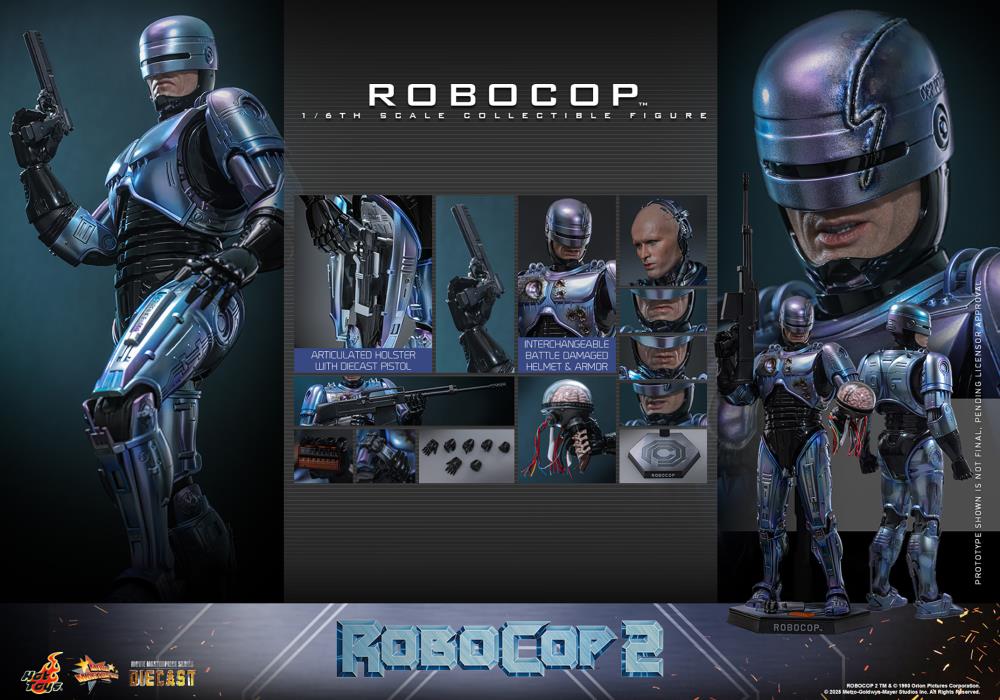 RoboCop 2 MMS RoboCop 1/6th Scale Collectible Figure Gallery Image 22