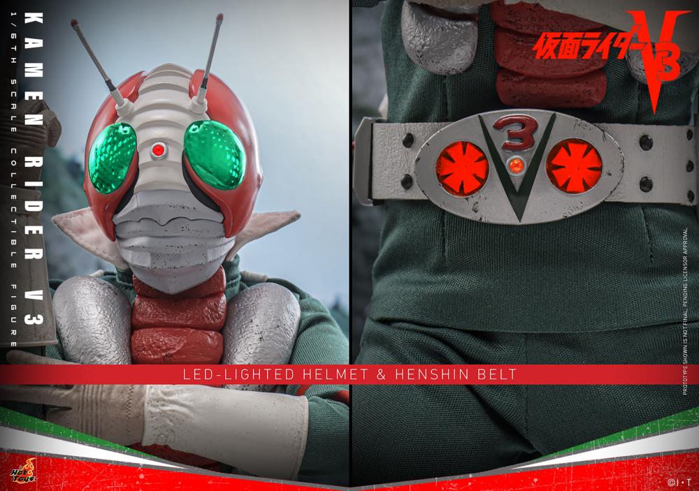Kamen Rider V3 TMS162 Kamen Rider V3 1/6 Scale Collectible Figure Gallery Image 20