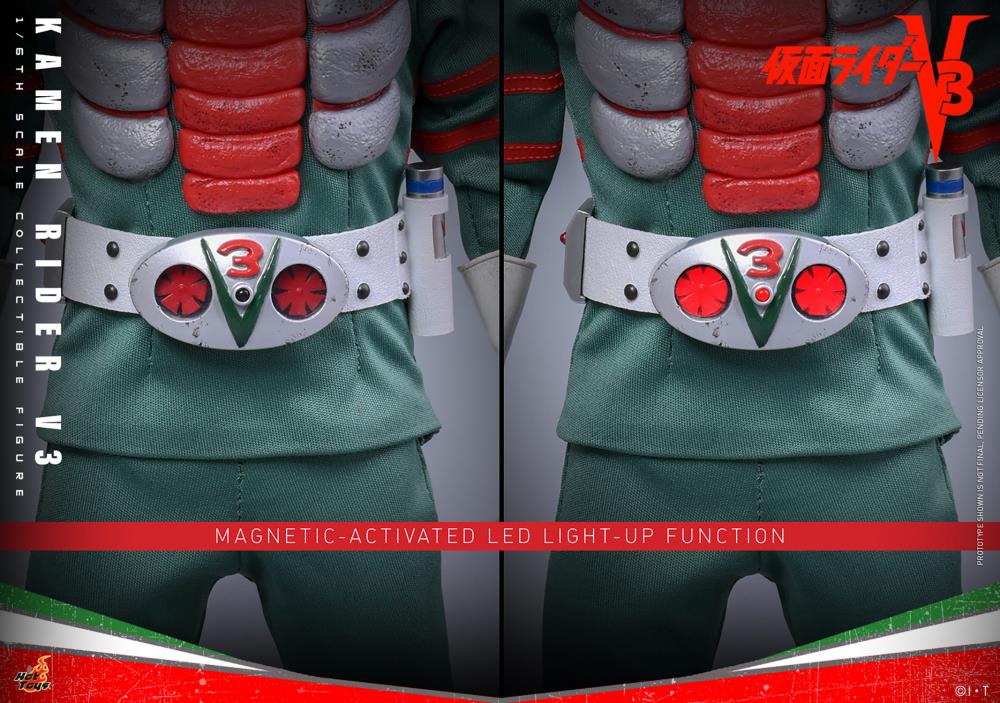 Kamen Rider V3 TMS162 Kamen Rider V3 1/6 Scale Collectible Figure Gallery Image 21