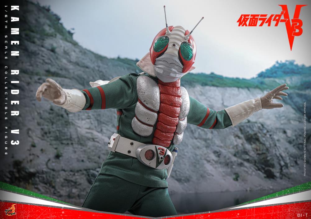 Kamen Rider V3 TMS162 Kamen Rider V3 1/6 Scale Collectible Figure Gallery Image 13