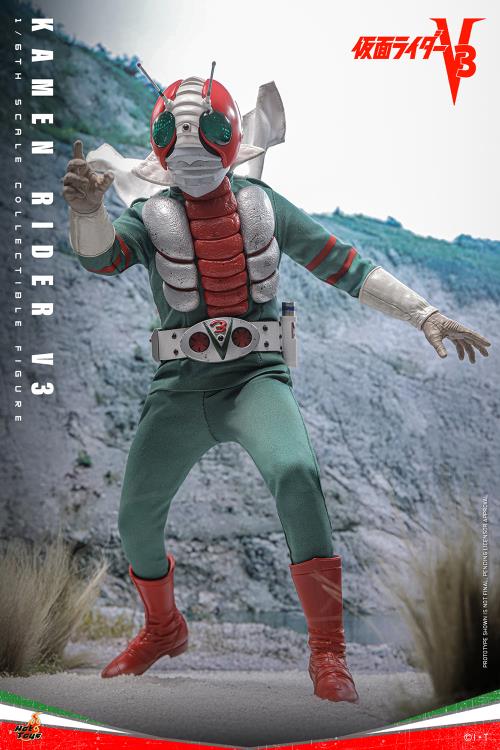 Kamen Rider V3 TMS162 Kamen Rider V3 1/6 Scale Collectible Figure Gallery Image 6