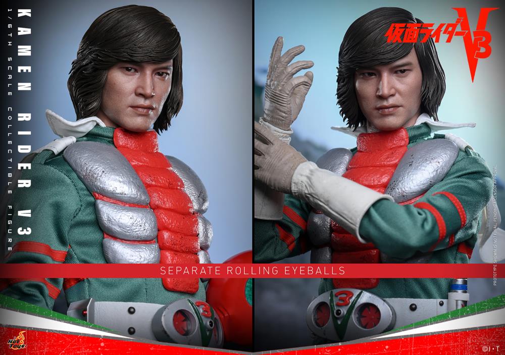 Kamen Rider V3 TMS162 Kamen Rider V3 1/6 Scale Collectible Figure Gallery Image 18