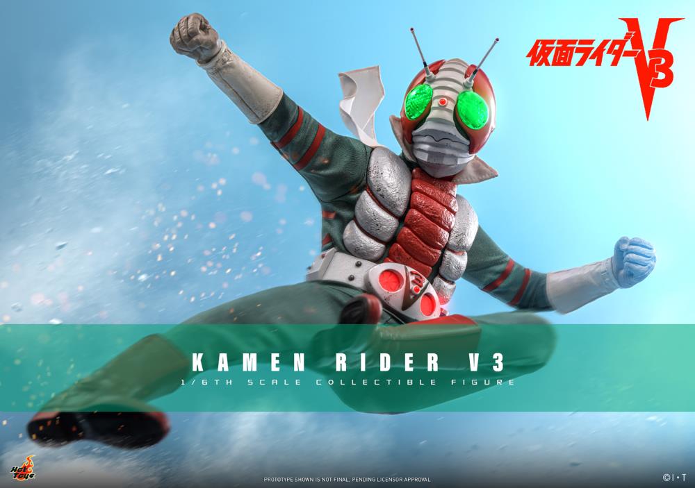 Kamen Rider V3 TMS162 Kamen Rider V3 1/6 Scale Collectible Figure Gallery Image 3