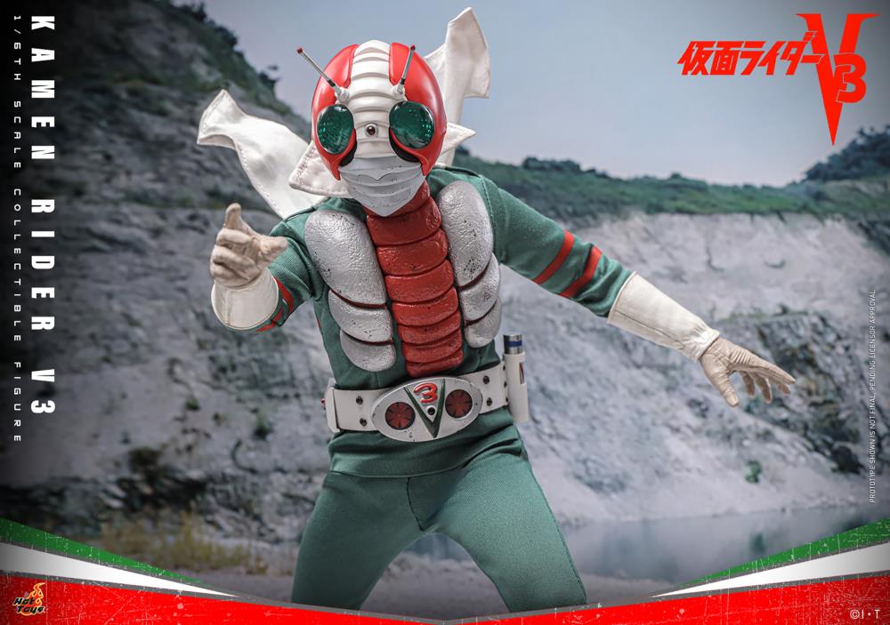 Kamen Rider V3 TMS162 Kamen Rider V3 1/6 Scale Collectible Figure Gallery Image 10