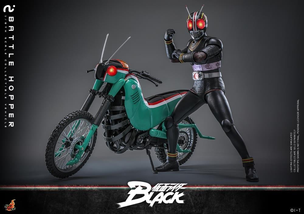 Kamen Rider Black TMS161 Battle Hopper 1/6 Scale Vehicle Accessory Gallery Image 13