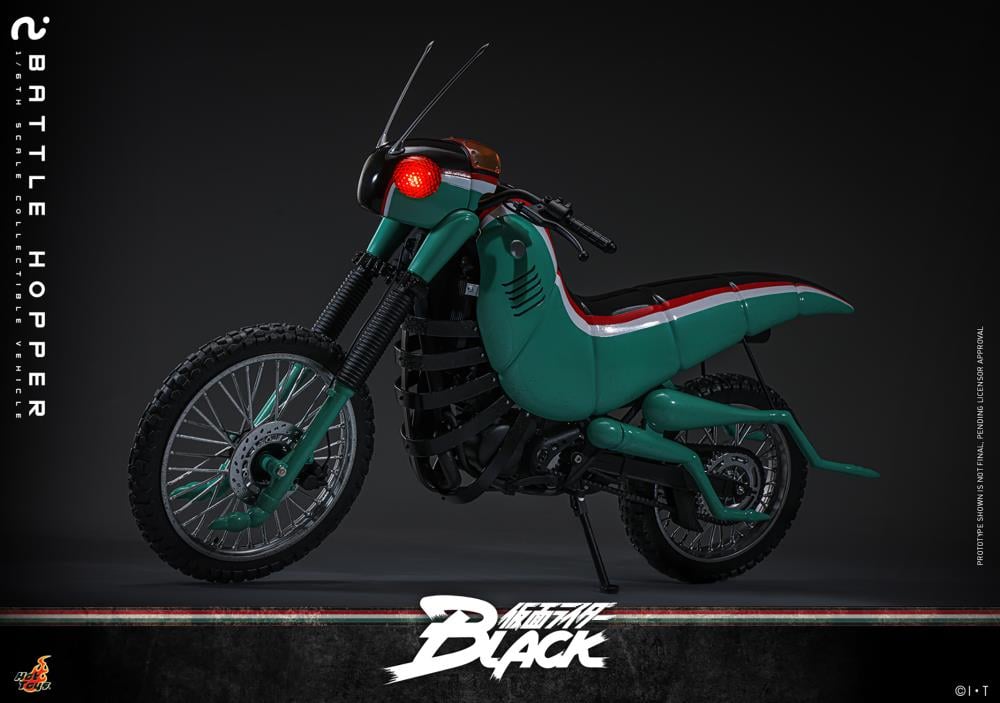 Kamen Rider Black TMS161 Battle Hopper 1/6 Scale Vehicle Accessory Gallery Image 7