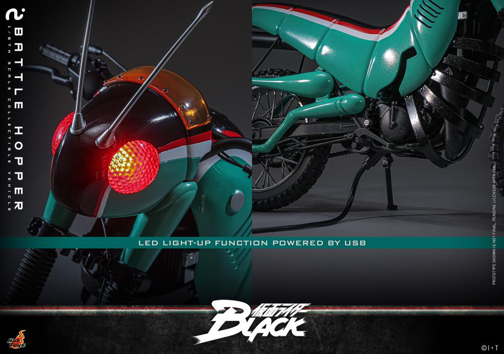 Kamen Rider Black TMS161 Battle Hopper 1/6 Scale Vehicle Accessory Gallery Image 15