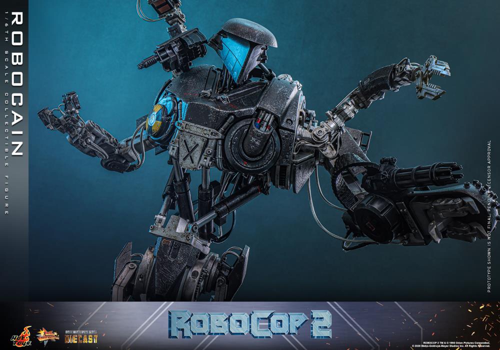 RoboCop 2 MMS828D75 RoboCain 1/6th Scale Collectible Figure Gallery Image 15