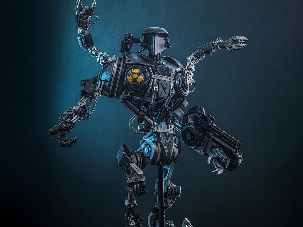 RoboCop 2 MMS828D75 RoboCain 1/6th Scale Collectible Figure Gallery Image 1