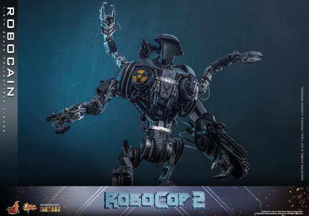 RoboCop 2 MMS828D75 RoboCain 1/6th Scale Collectible Figure Gallery Image 13