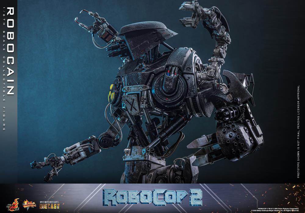 RoboCop 2 MMS828D75 RoboCain 1/6th Scale Collectible Figure Gallery Image 14