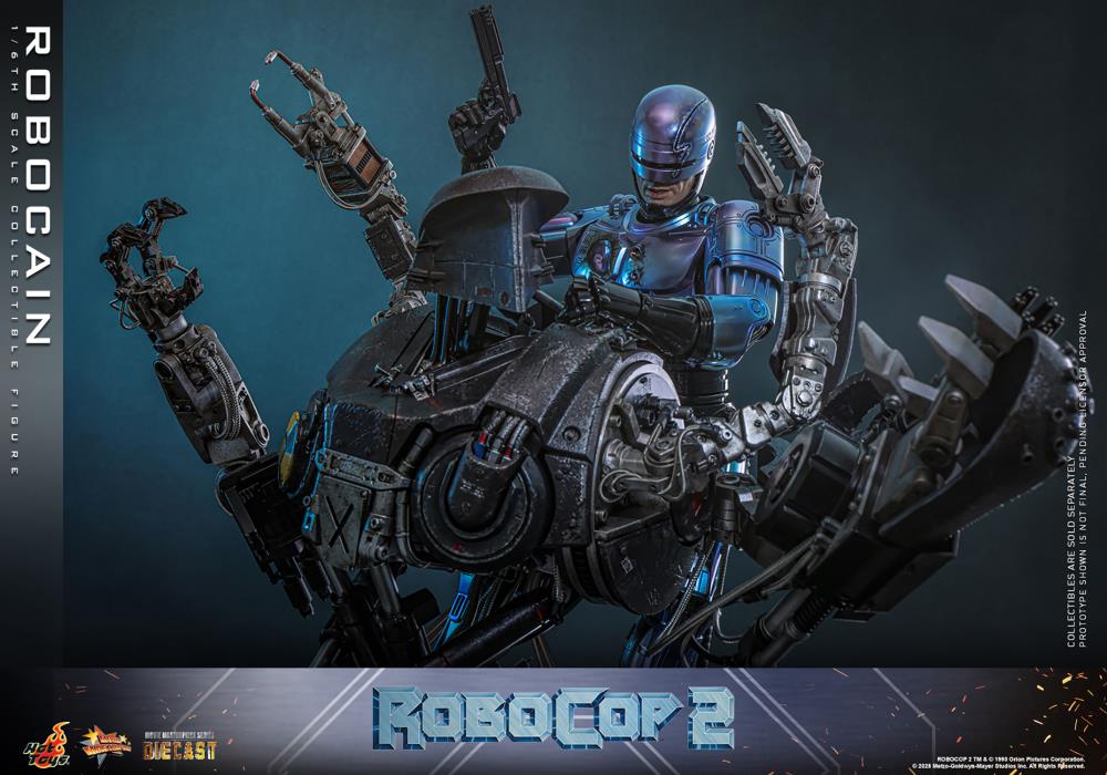 RoboCop 2 MMS828D75 RoboCain 1/6th Scale Collectible Figure Gallery Image 12