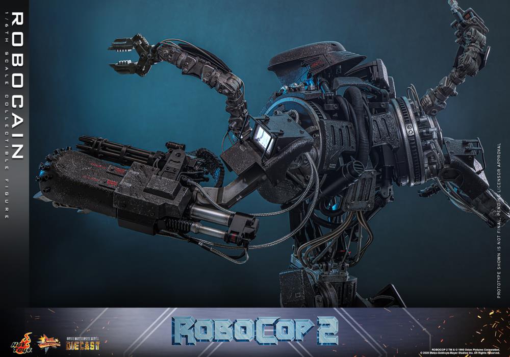 RoboCop 2 MMS828D75 RoboCain 1/6th Scale Collectible Figure Gallery Image 10