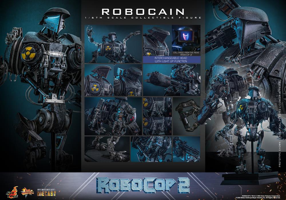 RoboCop 2 MMS828D75 RoboCain 1/6th Scale Collectible Figure Gallery Image 22