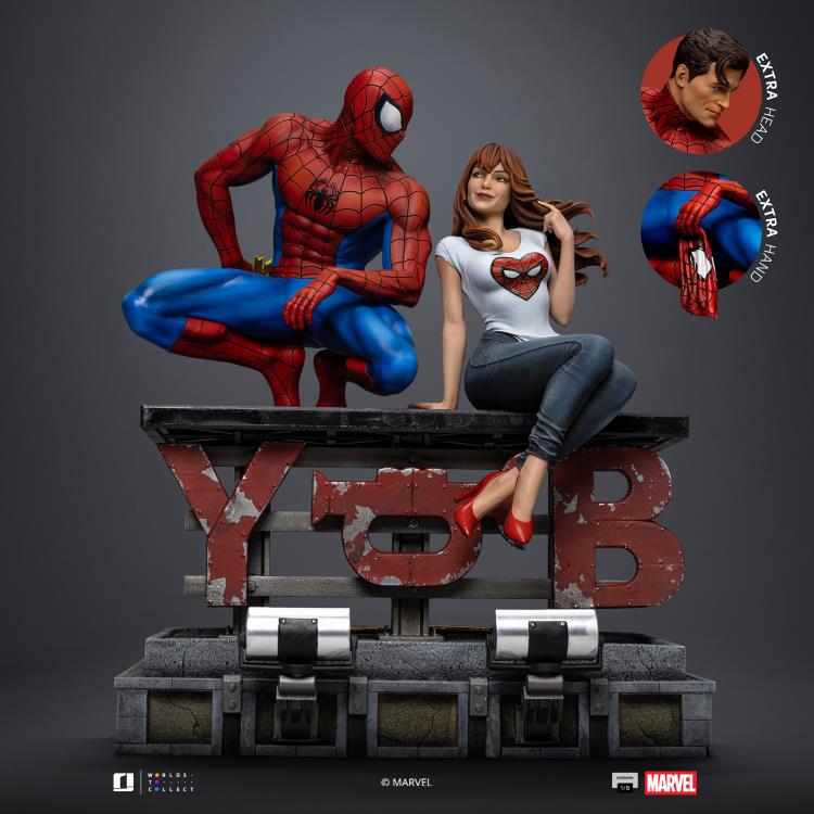 Marvel Comics Spider-Man and Mary Jane 1/6 Scale Limited Edition Diorama Gallery Image 7