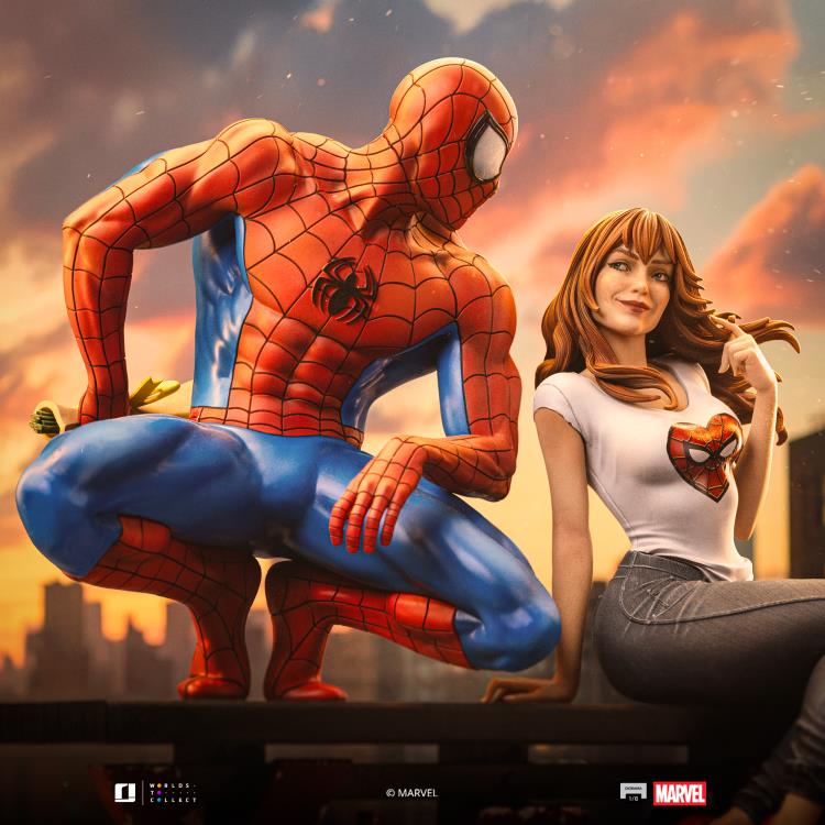 Marvel Comics Spider-Man and Mary Jane 1/6 Scale Limited Edition Diorama Gallery Image 4
