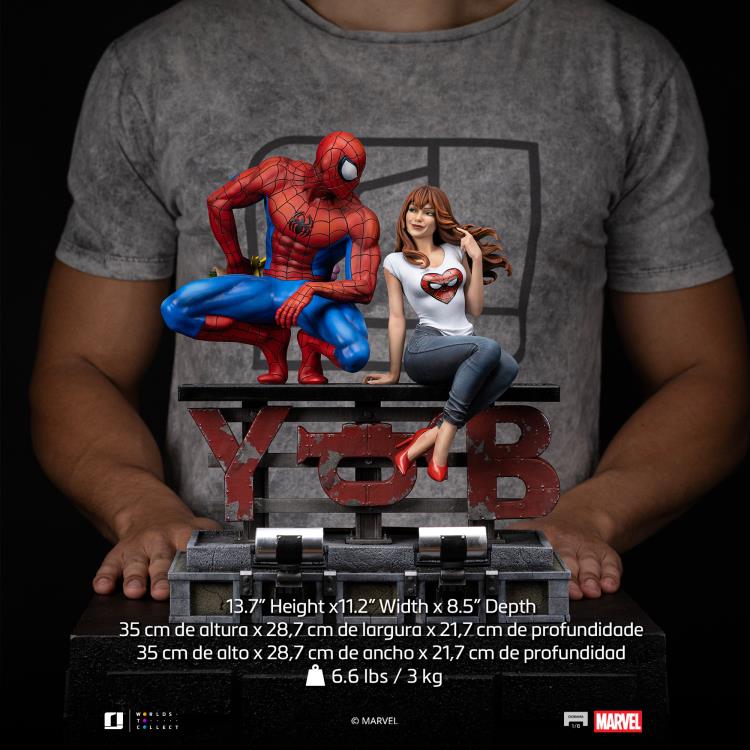 Marvel Comics Spider-Man and Mary Jane 1/6 Scale Limited Edition Diorama Gallery Image 19