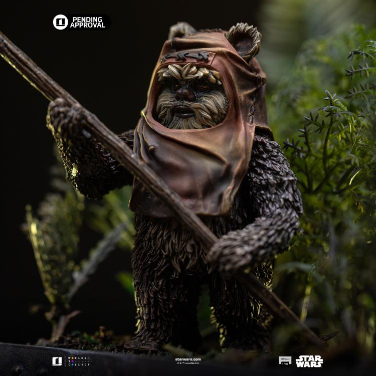 Star Wars: Return of the Jedi Leia and Wicket 1/10 Art Scale Limited Edition Statue Gallery Image 13