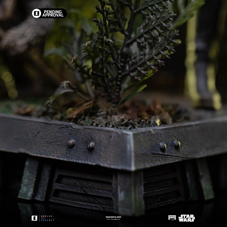 Star Wars: Return of the Jedi Leia and Wicket 1/10 Art Scale Limited Edition Statue Gallery Image 17