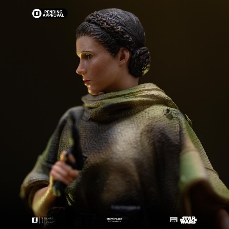 Star Wars: Return of the Jedi Leia and Wicket 1/10 Art Scale Limited Edition Statue Gallery Image 15