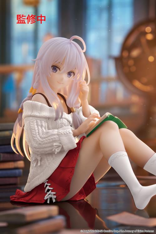 Wandering Witch: The Journey of Elaina Desktop Cute Elaina (Casual Clothes Ver.) Figure (Renewal Edition) Gallery Image 5
