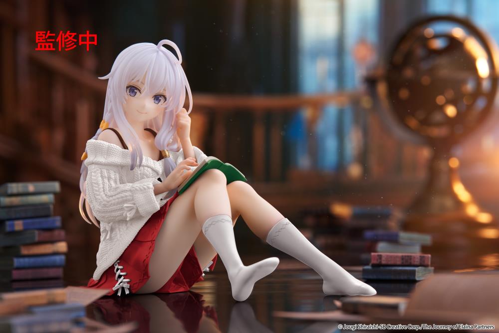 Wandering Witch: The Journey of Elaina Desktop Cute Elaina (Casual Clothes Ver.) Figure (Renewal Edition) Gallery Image 3
