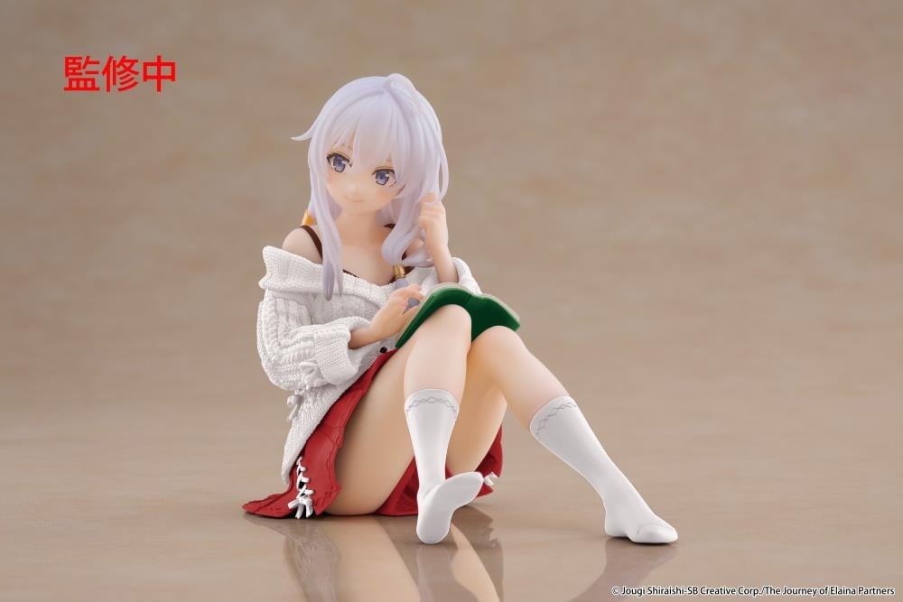 sexy clothed mature Desktop Cute Figure: Elaina Casual Clothes Ver. Renewal (Wandering Witch: The Journey of Elaina)
