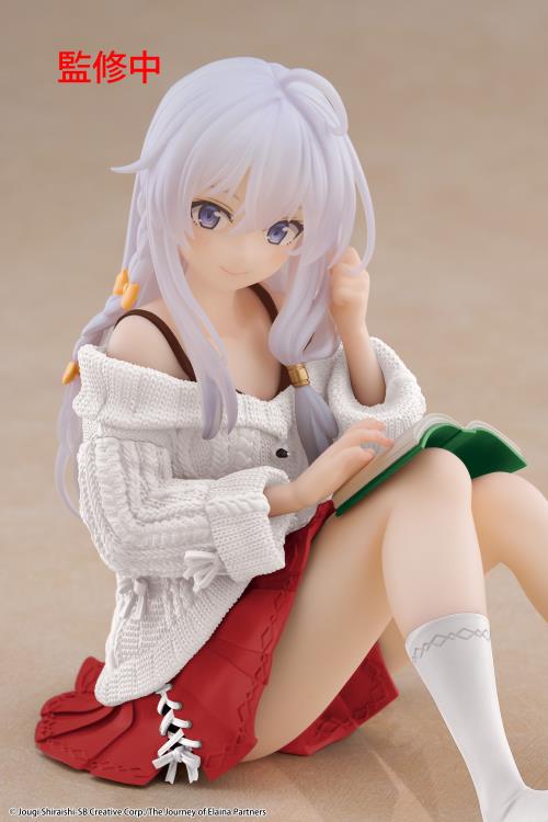 Wandering Witch: The Journey of Elaina Desktop Cute Elaina (Casual Clothes Ver.) Figure (Renewal Edition) Gallery Image 7