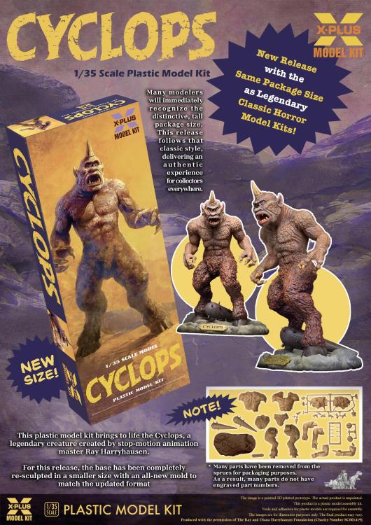Cyclops (Renewal Package Ver.) 1/72 Scale Model Kit