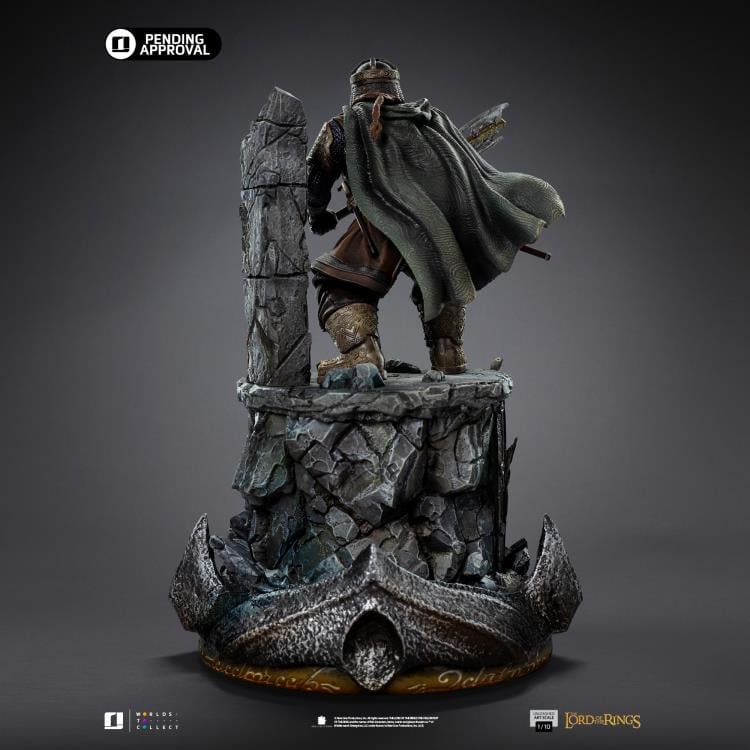 The Lord of the Rings Gimli Unleashed 1/10 Art Scale Limited Edition Statue Gallery Image 7