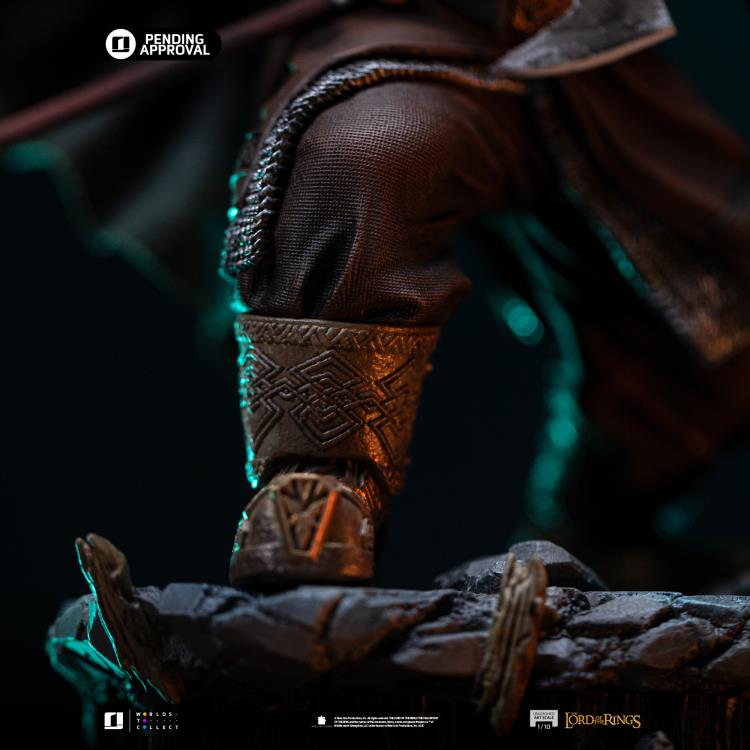 The Lord of the Rings Gimli Unleashed 1/10 Art Scale Limited Edition Statue Gallery Image 12