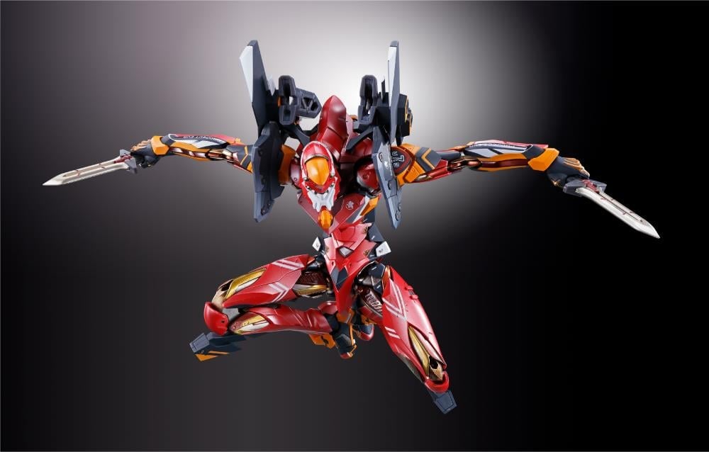 Rebuild of Evangelion Metal Build Evangelion Production Model 02 (30th with the Spear of Cassius) Action Figure Gallery Image 23
