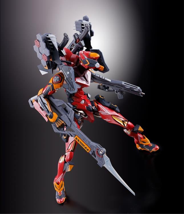Rebuild of Evangelion Metal Build Evangelion Production Model 02 (30th with the Spear of Cassius) Action Figure Gallery Image 19