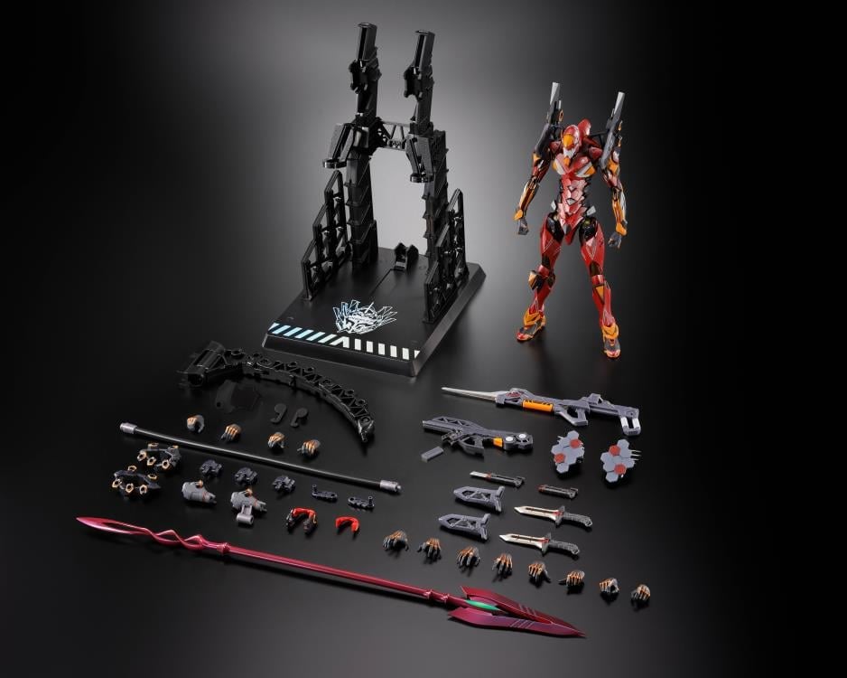 Rebuild of Evangelion Metal Build Evangelion Production Model 02 (30th with the Spear of Cassius) Action Figure Gallery Image 28