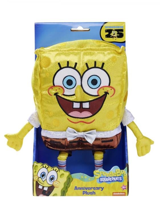 SpongeBob SquarePants 25th Anniversary Glittering SpongeBob Plush Gallery Image 4
