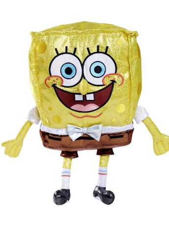 SpongeBob SquarePants 25th Anniversary Glittering SpongeBob Plush Gallery Image 2