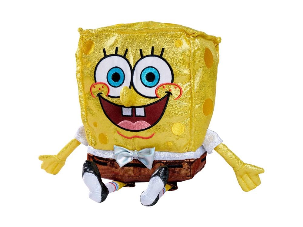SpongeBob SquarePants 25th Anniversary Glittering SpongeBob Plush Gallery Image 3