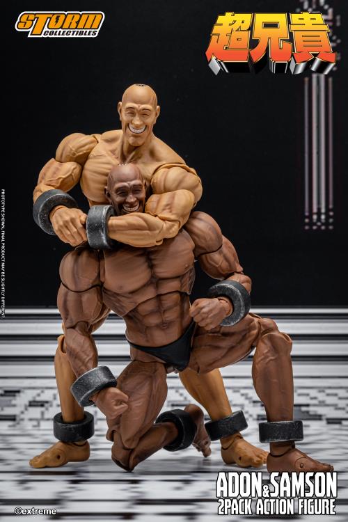 Chou-Aniki Adon and Samson 1/12 Scale Action Figure Set Gallery Image 8