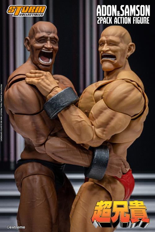Chou-Aniki Adon and Samson 1/12 Scale Action Figure Set Gallery Image 11