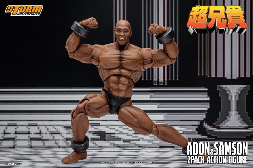 Chou-Aniki Adon and Samson 1/12 Scale Action Figure Set Gallery Image 18