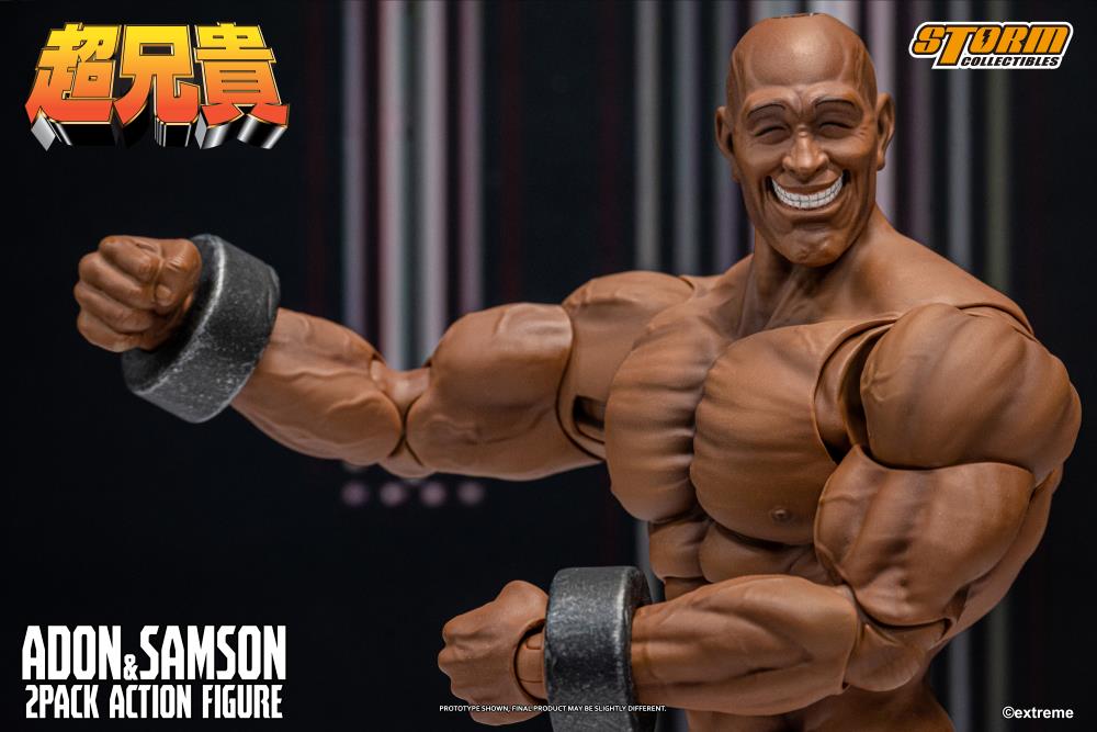 Chou-Aniki Adon and Samson 1/12 Scale Action Figure Set Gallery Image 16